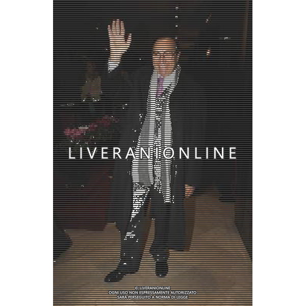 PRIMA TEATRALE DELLO SPETTACOLO: \' POVERI MA BELLI\' AL TEATRO SISTINA DI ROMA NELLA FOTO: PIPPO BAUDO © MASSIMO BRUNI - AG. ALDO LIVERANI SAS