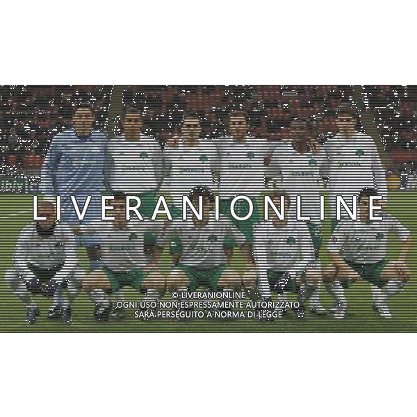 Milano 26-11-2008 champions league 2008/09 inter-panathinaikos 0:1 nella foto formazione panathinaikos ph marco luzzani/ag aldo liverani s.a.s.