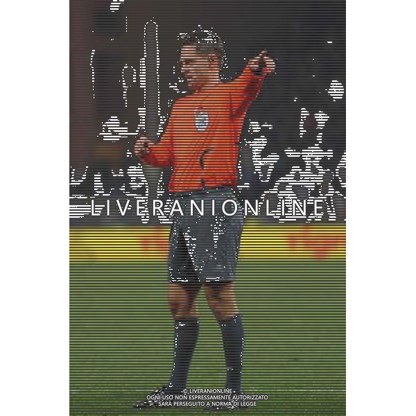 Sampdoria - Stoccarda Coppa Uefa 2008/2009 27-11-2008 Genova Nella foto: arbitro skomina ©Alessandro Falzone/Agenzia Aldo Liverani
