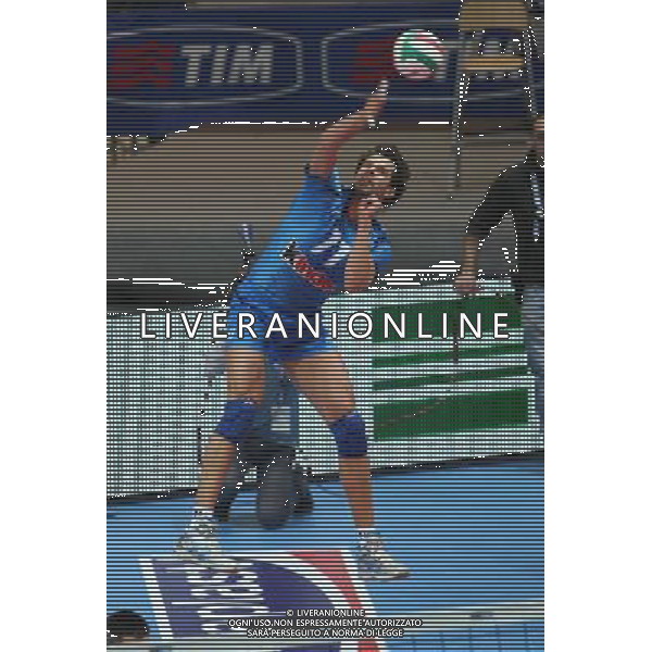 MONZA 26/11/2008 TIM ALL STAR VOLLEY 2008 PALACANDY MONZA ITALIA-RESTO DEL MONDO NELLA FOTO HRISTO ZLATANOV FOTO MARIO ROMANO/AG ALDO LIVERANI 