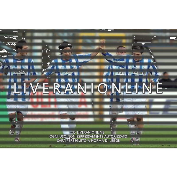 Lega Pro 1° Divisione Girone A 2008/2009 14°Giornata Ferrara - 30.11.2008 Spal-Novara Nella Foto:GHETTI ESULTA /Ph.Vitez-Ag. Aldo Liverani