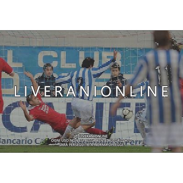 Lega Pro 1° Divisione Girone A 2008/2009 14°Giornata Ferrara - 30.11.2008 Spal-Novara Nella Foto:GHETTI GOL /Ph.Vitez-Ag. Aldo Liverani