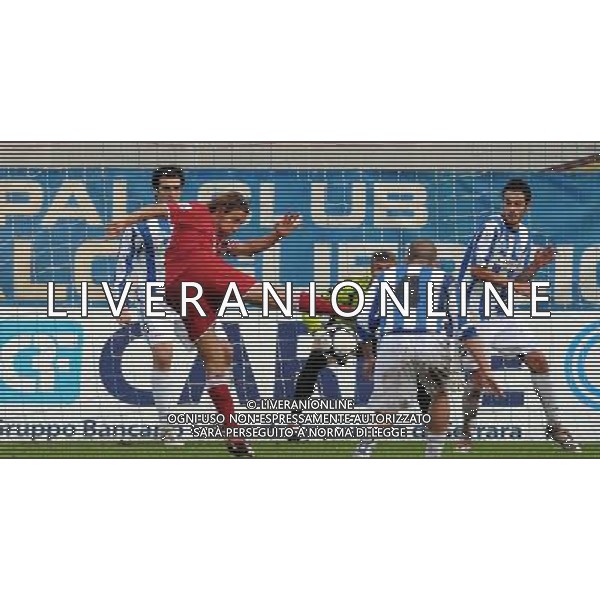 Lega Pro 1° Divisione Girone A 2008/2009 14°Giornata Ferrara - 30.11.2008 Spal-Novara Nella Foto:RUBINO OCCASIONE DA GOL /Ph.Vitez-Ag. Aldo Liverani