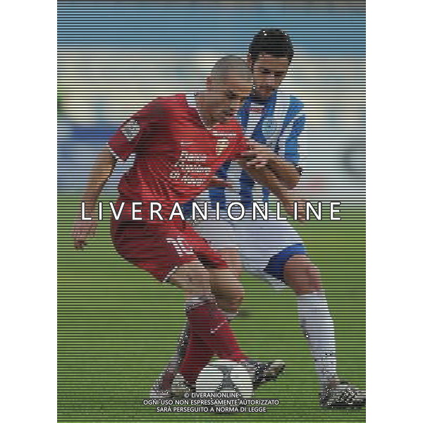 Lega Pro 1° Divisione Girone A 2008/2009 14°Giornata Ferrara - 30.11.2008 Spal-Novara Nella Foto:BERTANI-CABECCIA /Ph.Vitez-Ag. Aldo Liverani