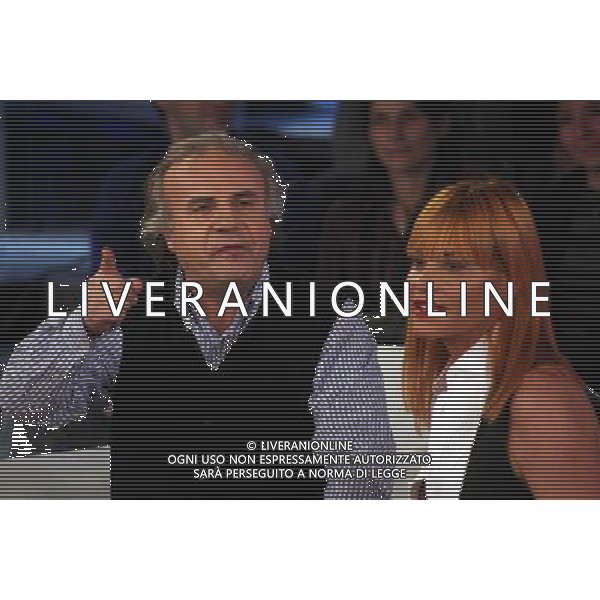 TRASMISSIONE \' QUELLI CHE IL CALCIO\' NELLA FOTO: JERRY CALA\' - SIMONA VENTURA © ANTONIO SORANO - AG. ALDO LIVERANI SAS