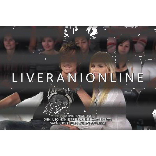 TRASMISSIONE \' QUELLI CHE IL CALCIO\' NELLA FOTO: LEONARDO TUMIOTTO - VERIDIANA MALLMANN © ANTONIO SORANO - AG. ALDO LIVERANI SAS