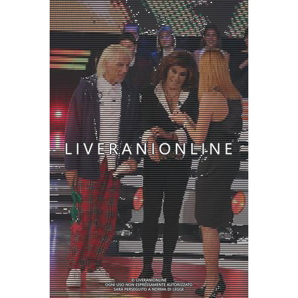 TRASMISSIONE \' QUELLI CHE IL CALCIO\' NELLA FOTO:CARLO CAPPONI - PATRIZIA DE BLANCK - SIMONA VENTURA © ANTONIO SORANO - AG. ALDO LIVERANI SAS