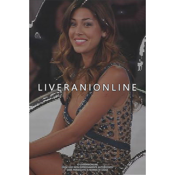 TRASMISSIONE \' QUELLI CHE IL CALCIO\' NELLA FOTO: BELEN RODRIGUEZ © ANTONIO SORANO - AG. ALDO LIVERANI SAS