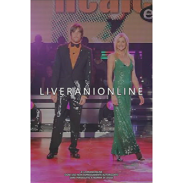 TRASMISSIONE \' QUELLI CHE IL CALCIO\' NELLA FOTO: VERIDIANA MALLMANN - LEONARDO TUMIOTTO © ANTONIO SORANO - AG. ALDO LIVERANI SAS