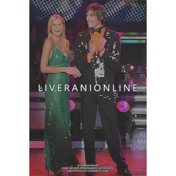 TRASMISSIONE \' QUELLI CHE IL CALCIO\' NELLA FOTO: VERIDIANA MALLMANN - LEONARDO TUMIOTTO © ANTONIO SORANO - AG. ALDO LIVERANI SAS