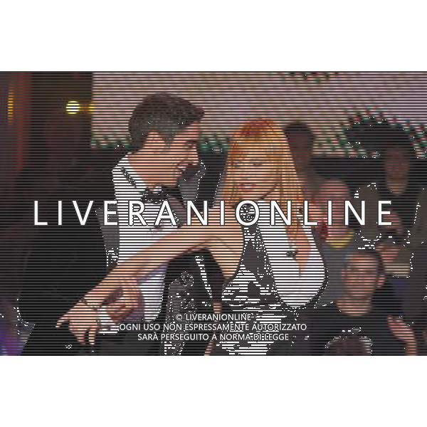 TRASMISSIONE \' QUELLI CHE IL CALCIO\' NELLA FOTO:FILIPPO MAGNINI - SIMONA VENTURA © ANTONIO SORANO - AG. ALDO LIVERANI SAS