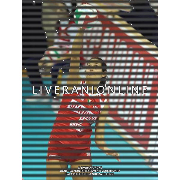 Findomestic Volley Cup Femminile A1 2008/2009 8°Giornata Montecchio(PU) - 29.11.2008 Scavolini Pesaro-Minetti Vicenza Nella Foto:BRUSSA NATALIA GUADA /Ph.Vitez-Ag. Aldo Liverani