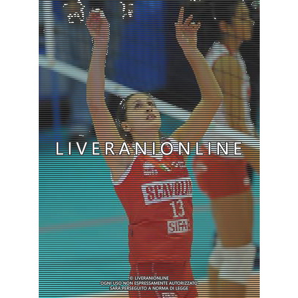 Findomestic Volley Cup Femminile A1 2008/2009 8°Giornata Montecchio(PU) - 29.11.2008 Scavolini Pesaro-Minetti Vicenza Nella Foto:DI CRESCENZO MANUELA /Ph.Vitez-Ag. Aldo Liverani