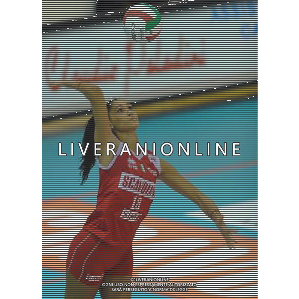 Findomestic Volley Cup Femminile A1 2008/2009 8°Giornata Montecchio(PU) - 29.11.2008 Scavolini Pesaro-Minetti Vicenza Nella Foto:JAQUELINE DE CARVALH /Ph.Vitez-Ag. Aldo Liverani