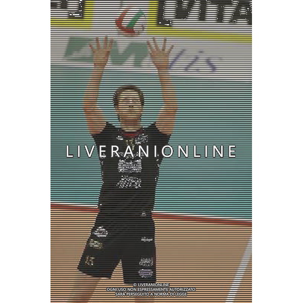 TREVISO 30/11/2008 CAMPIONATO ITALIANO PALLAVOLO SERIE A1TIM 2008/2009 LUBE BANCA MARCHE MACERATA-SISLEY TREVISO NELLA FOTO:ENDRES GUSTAVO FOTO PAOLA GARBUIO/AG.ALDO LIVERANI