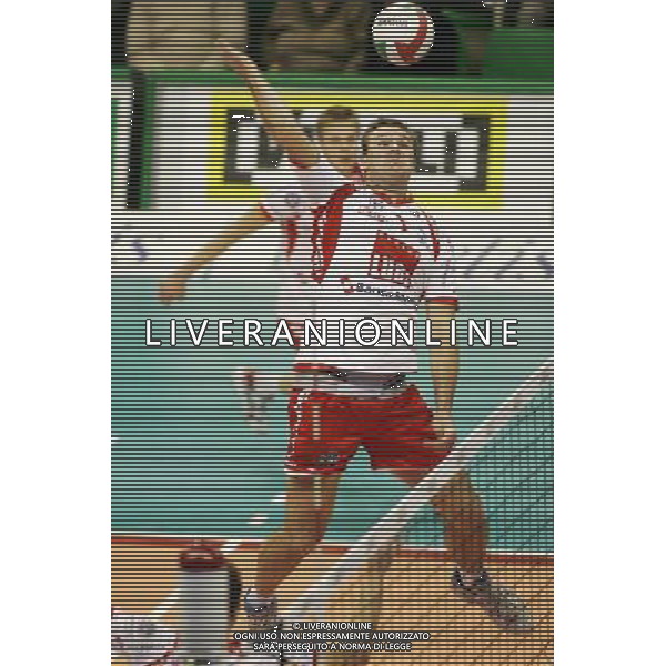 TREVISO 30/11/2008 CAMPIONATO ITALIANO PALLAVOLO SERIE A1TIM 2008/2009 LUBE BANCA MARCHE MACERATA-SISLEY TREVISO NELLA FOTO:MARTIN LEBL FOTO PAOLA GARBUIO/AG.ALDO LIVERANI