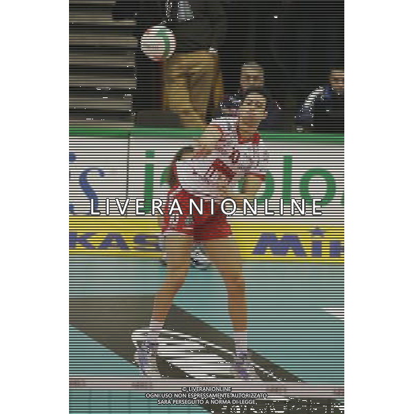 TREVISO 30/11/2008 CAMPIONATO ITALIANO PALLAVOLO SERIE A1TIM 2008/2009 LUBE BANCA MARCHE MACERATA-SISLEY TREVISO NELLA FOTO:MATTEO MARTINO FOTO PAOLA GARBUIO/AG.ALDO LIVERANI
