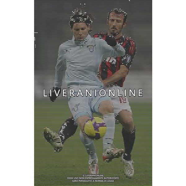 Milan - Lazio Coppa Italia Tim Cup 03/12/2008 nella foto foggia e favalli ph luzzani/Ag. Aldo Liverani Sas