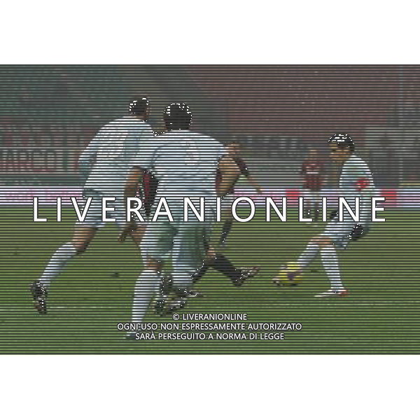 Milan - Lazio Coppa Italia Tim Cup 03/12/2008 nella foto il gol di andryi shevchenko ph luzzani/Ag. Aldo Liverani Sas