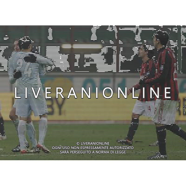 Milan - Lazio Coppa Italia Tim Cup 03/12/2008 nella foto esultanza lazio a fine partita ph luzzani/Ag. Aldo Liverani Sas
