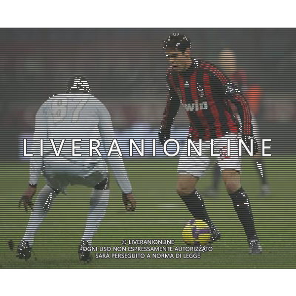 Milano 03-12-2008 coppa italia TIM CUP 2008/09 milan-lazio 1:2 nella foto kaka e modibo diakite\' ph marco luzzani/ag aldo liverani s.a.s.
