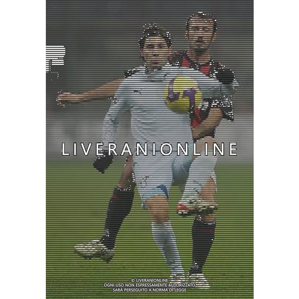 Milano 03-12-2008 coppa italia TIM CUP 2008/09 milan-lazio 1:2 nella foto pasquale foggia e giuseppe favalli ph marco luzzani/ag aldo liverani s.a.s.