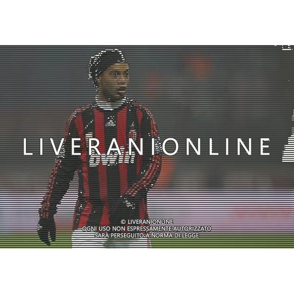Milano 03-12-2008 coppa italia TIM CUP 2008/09 milan-lazio 1:2 nella foto ronaldinho ph marco luzzani/ag aldo liverani s.a.s.