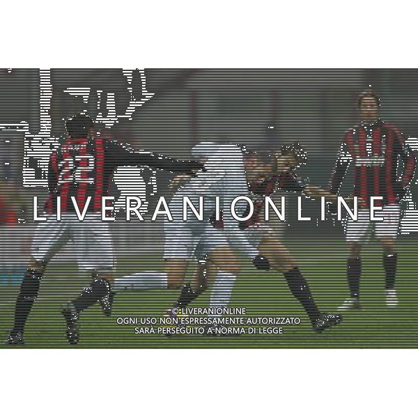 Milano 03-12-2008 coppa italia TIM CUP 2008/09 milan-lazio 1:2 nella foto mourad meghni, mathieu flamini e kaka ph marco luzzani/ag aldo liverani s.a.s.