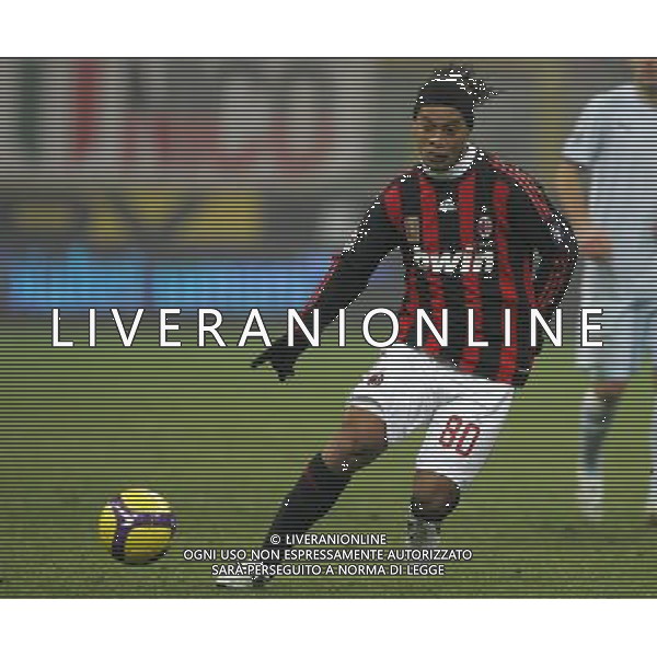 Milano 03-12-2008 coppa italia TIM CUP 2008/09 milan-lazio 1:2 nella foto ronaldinho ph marco luzzani/ag aldo liverani s.a.s.