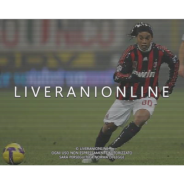 Milano 03-12-2008 coppa italia TIM CUP 2008/09 milan-lazio 1:2 nella foto ronaldinho ph marco luzzani/ag aldo liverani s.a.s.