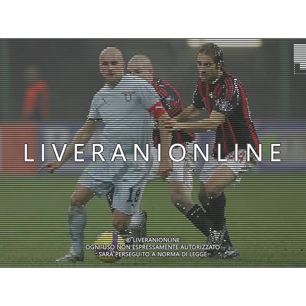 Milano 03-12-2008 coppa italia TIM CUP 2008/09 milan-lazio 1:2 nella foto tommaso rocchi, mathieu flamini e philippe senderos ph marco luzzani/ag aldo liverani s.a.s.