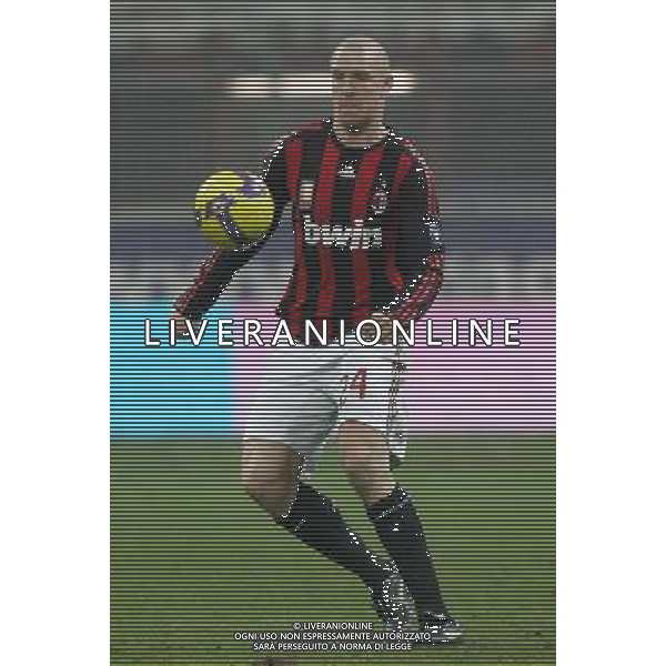 Milano 03-12-2008 coppa italia TIM CUP 2008/09 milan-lazio 1:2 nella foto philippe senderos ph marco luzzani/ag aldo liverani s.a.s.