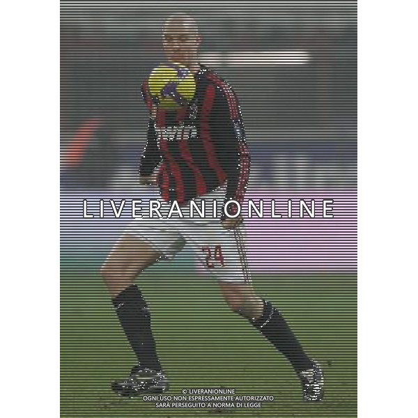 Milano 03-12-2008 coppa italia TIM CUP 2008/09 milan-lazio 1:2 nella foto philippe senderos ph marco luzzani/ag aldo liverani s.a.s.