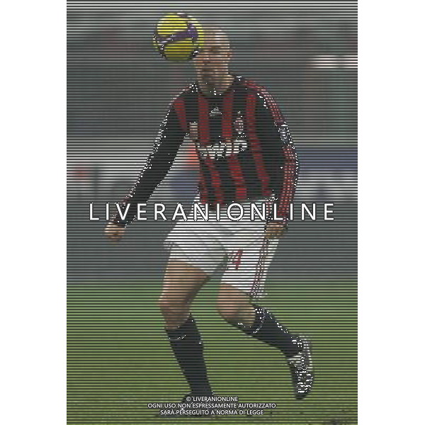 Milano 03-12-2008 coppa italia TIM CUP 2008/09 milan-lazio 1:2 nella foto philippe senderos ph marco luzzani/ag aldo liverani s.a.s.