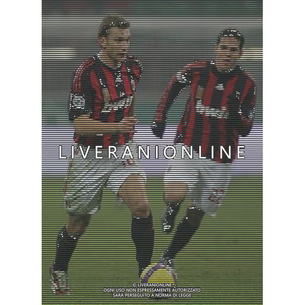 Milano 03-12-2008 coppa italia TIM CUP 2008/09 milan-lazio 1:2 nella foto andriy shevchenko e kaka ph marco luzzani/ag aldo liverani s.a.s.