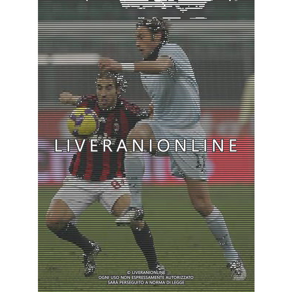 Milano 03-12-2008 coppa italia TIM CUP 2008/09 milan-lazio 1:2 nella foto stefano mauri e mathieu flamini ph marco luzzani/ag aldo liverani s.a.s.