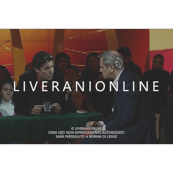 TRASMISSIONE \' GLOB - L\'OSCENO DEL VILLAGGIO\' NELLA FOTO: RAUL CREMONA - ENRICO BERTOLINO FOTO ANTONIO SORANO - AG. ALDO LIVERANI SAS
