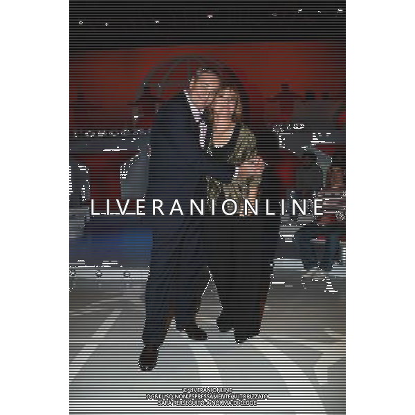 TRASMISSIONE \' GLOB - L\'OSCENO DEL VILLAGGIO\' NELLA FOTO: ENRICO BERTOLINO - LUCIA VASINI FOTO ANTONIO SORANO - AG. ALDO LIVERANI SAS