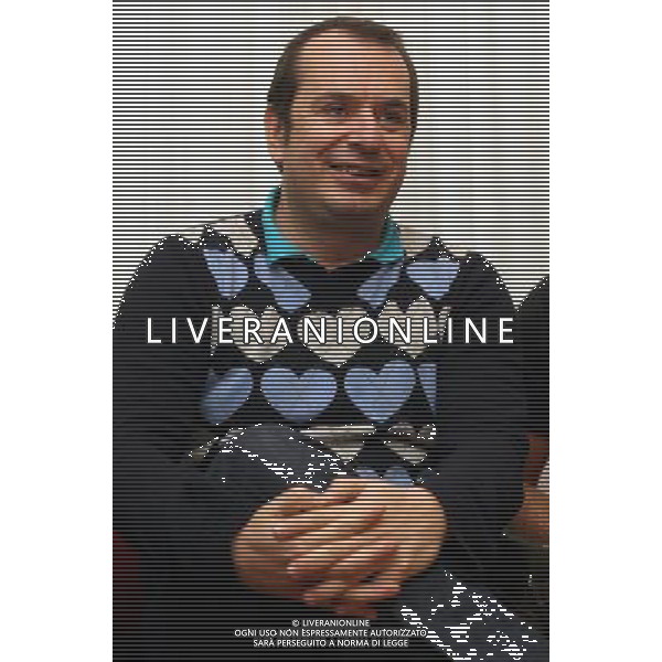MILANO 9 DICEMBRE 2008 CONFERENZA STAMPA PRESENTAZIONE DELLO SPETTACOLO TEATRALE \' FIESTA\'. NELLA FOTO: FABIO CANINO PH FRANCESCO BONFANTI-AG ALDO LIVERANI