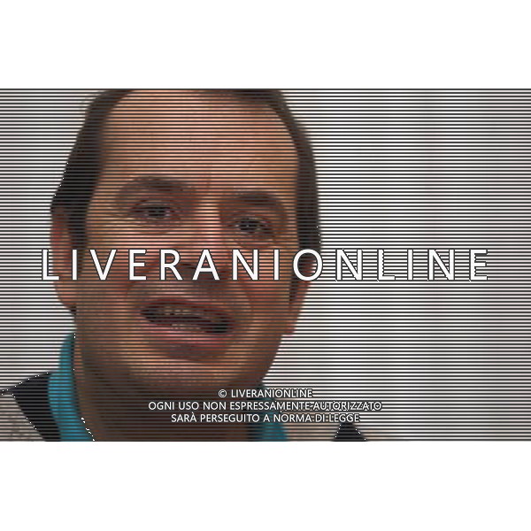 MILANO 9 DICEMBRE 2008 CONFERENZA STAMPA PRESENTAZIONE DELLO SPETTACOLO TEATRALE \' FIESTA\'. NELLA FOTO: FABIO CANINO PH FRANCESCO BONFANTI-AG ALDO LIVERANI