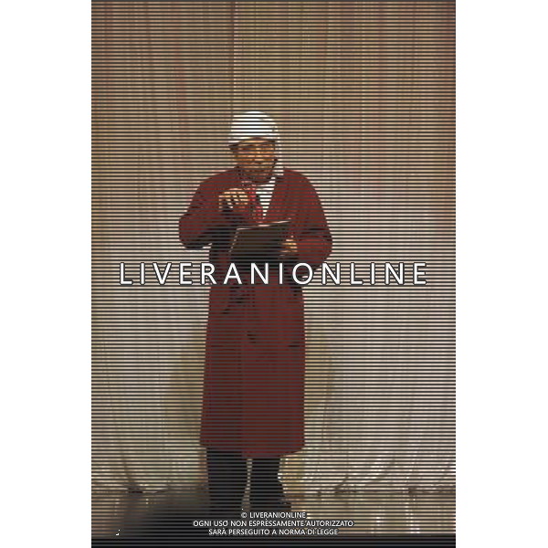 PRIMA TEATRALE DELLO SPETTACOLO: \' SEX AND ITALY\' AL BAGAGLINO NELLA FOTO: ORESTE LIONELLO © MASSIMO BRUNI - AG. ALDO LIVERANI SAS