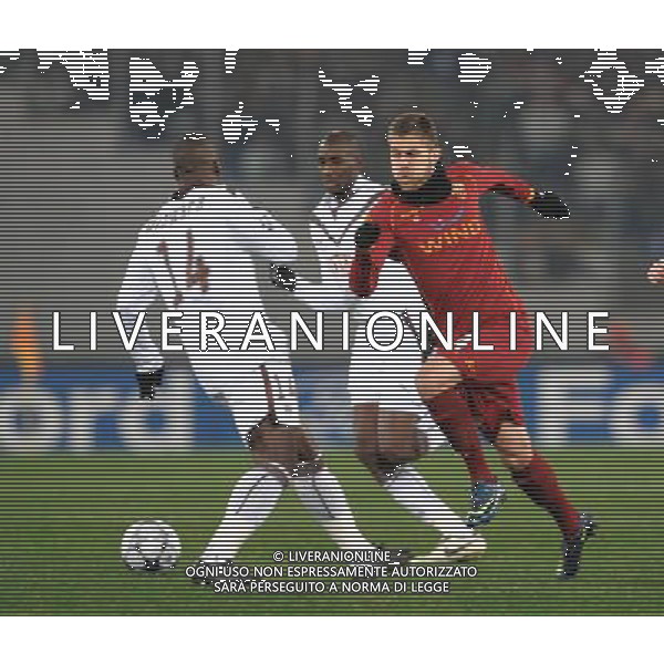 Roma Vs Bordeaux - 09/12/2008 - Stadio Olimpico - Uefa Champions League 2008/2009 - Gruppo A - nella foto: Jeremy Menez ph. Corradetti / ag. Aldo Liverani Sas