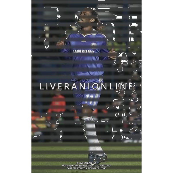 Didier Drogba of Chelsea in action,Chelsea v CFR 1907 Cluj-Napoca, UEFA Champions League Gp A, Stamford Bridge, London, Date 09122008 Picture by Marc Atkins Mobile 07783 913 777 (IPS PHOTO AGENCY) - 21 Delisle road - London SE28 0JD- tel: 020 88 55 1 008 - fax: 020 88 55 1037 - ISDN: 020 88 55 1039 AG ALDO LIVERANI ONLY ITALY 