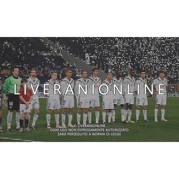 Roma Vs Bordeaux 09/12/2008 - Stadio Olimpico - Uefa Champions League 2008/2009 - Gruppo A - nella foto: La formazione del Bordeaux ph. Corradetti / ag. Aldo Liverani Sas
