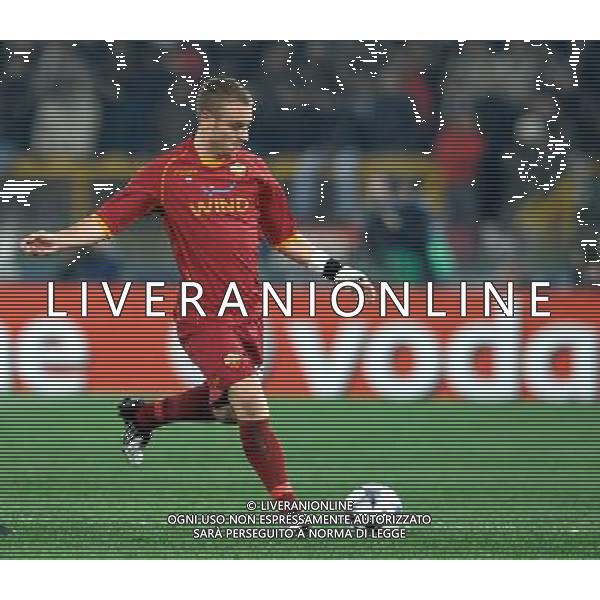 Roma Vs Bordeaux 09/12/2008 - Stadio Olimpico - Uefa Champions League 2008/2009 - Gruppo A - nella foto: Daniele DE ROSSI ph. Corradetti / ag. Aldo Liverani Sas