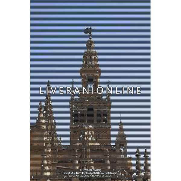 LA GIRALDA A SIVIGLIA La Giralda,Sevilla,Spain, fragment AGENZIA ALDO LIVERANI SAS
