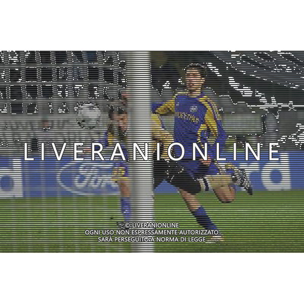 10-12-2008 Torino Sport-Calcio Juventus Bate Borisov Champions League 2008/2009 Nella foto: colpo di testa DI DEL PIERO PARATO DA veremko ag aldo liverani 