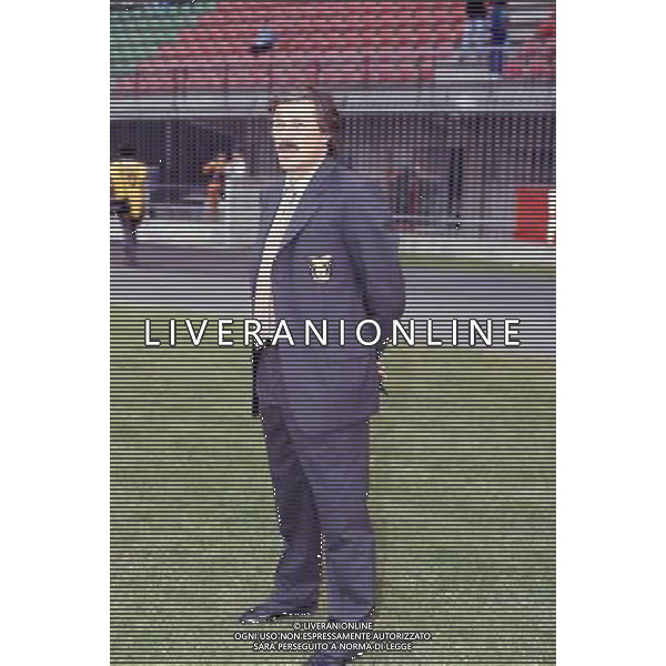 RETROSPETTIVA ENZO FERRARI ALLENATORE CALCIO NELLA FOTO ENZO FERRARI ALLENATORE UDINESE CALCIO AG ALDO LIVERANI SAS