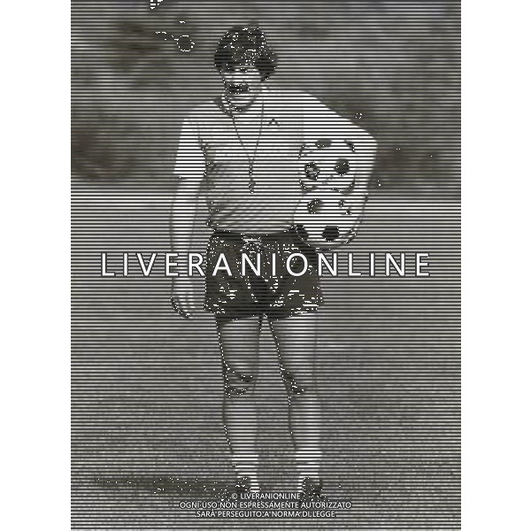 RETROSPETTIVA ENZO FERRARI ALLENATORE CALCIO NELLA FOTO ENZO FERRARI ALLENATORE UDINESE CALCIO AG ALDO LIVERANI SAS