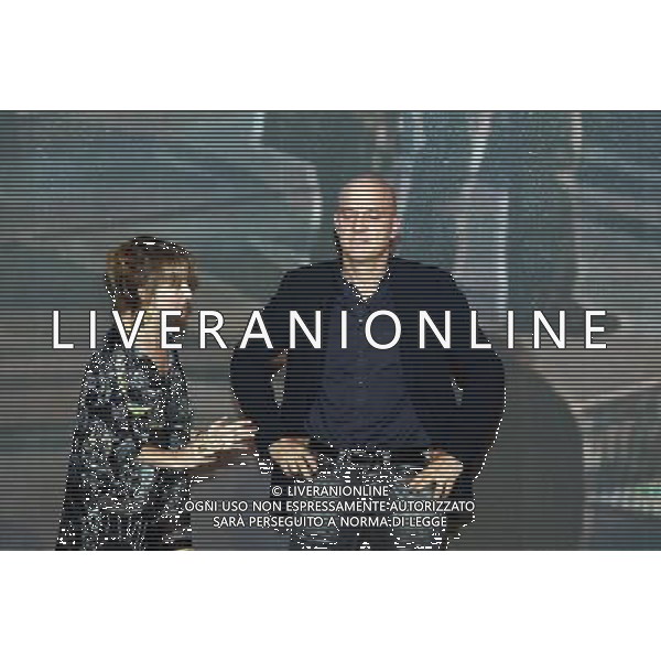 TRASMISSIONE: \' CHE TEMPO CHE FA\' NELLA FOTO: LUCIANA LITTIZZETTO - CLAUDIO BISIO FOTO ANTONIO SORANO - AG. ALDO LIVERANI SAS